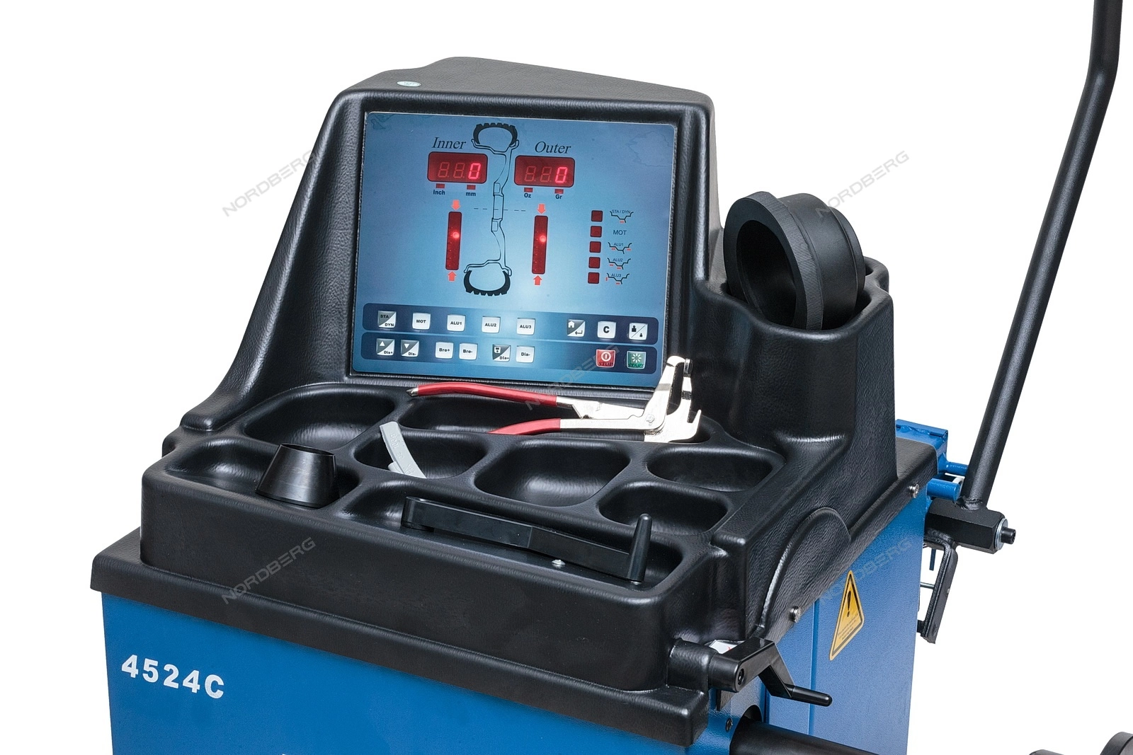 Фото-11407 Станок балансировочный Nordberg 4524C_220V полуавтомат Фото-11407 Станок балансировочный Nordberg 4524C_220V полуавтомат