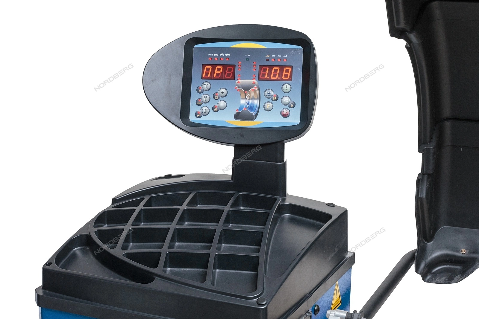 Фото-11536 Станок балансировочный Nordberg 45TRK_380V для грузовых машин Фото-11536 Станок балансировочный Nordberg 45TRK_380V для грузовых машин