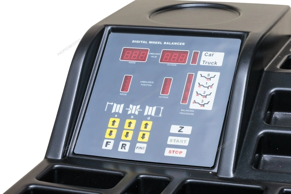 Фото-11584 Станок балансировочный Nordberg 45TRKE (220V) для грузовых машин Фото-11584 Станок балансировочный Nordberg 45TRKE (220V) для грузовых машин