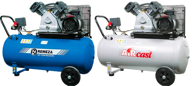 Фото-2656 Компрессор AirCast (Remeza) с ременным приводом СБ4/С-100.LB24
