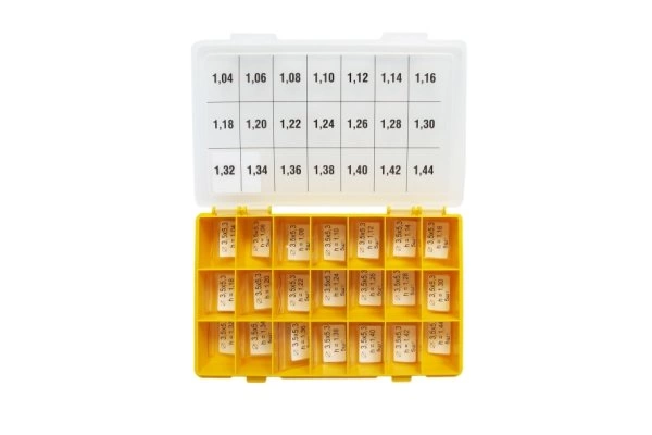 Фото-3310 Набор регулировочных шайб Ø3.5x5.3ммH=1.04-1.44мм