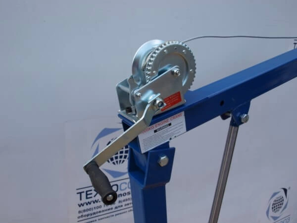 Фото-10996 Кран гаражный стационарный ZX0601A, 0,9 т