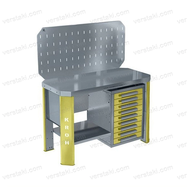 Фото-10426 Верстак с тумбой КРОН ГЕФЕСТ-ВС-09