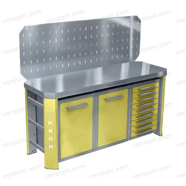 Фото-10552 Верстак слесарный в гараж КРОН ГЕФЕСТ-ВС-119