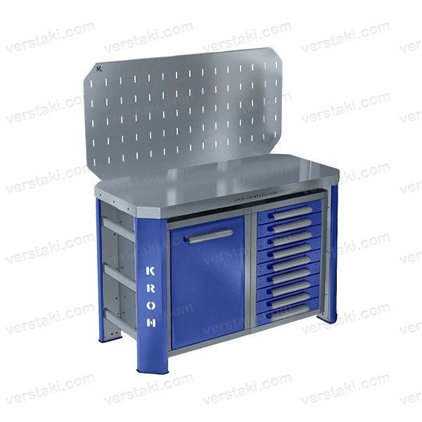 Фото-10402 Верстак двухтумбовый КРОН ГЕФЕСТ-ВС-15