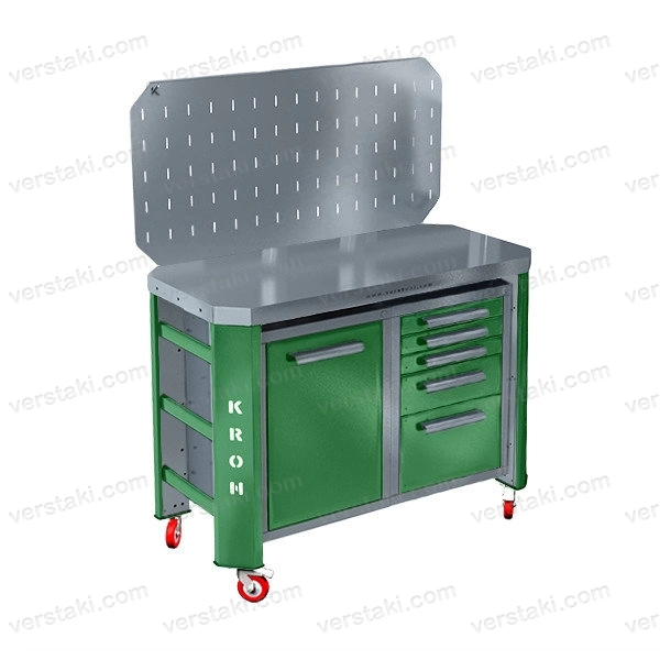 Фото-10501 Верстак на колесиках КРОН Гефест-ВС-15-ЭП-К2