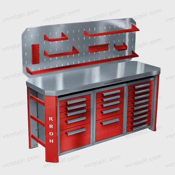 Фото-3832 Слесарный верстак под станок КРОН ГЕФЕСТ-ВС-559