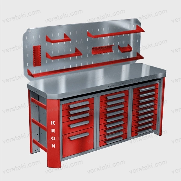 Фото-3844 Верстак уличный слесарный КРОН ГЕФЕСТ-ВС-599