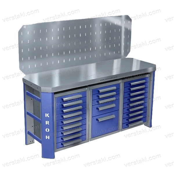 Фото-10768 Верстак для ремонта АКБ КРОН ГЕФЕСТ-ВС-959