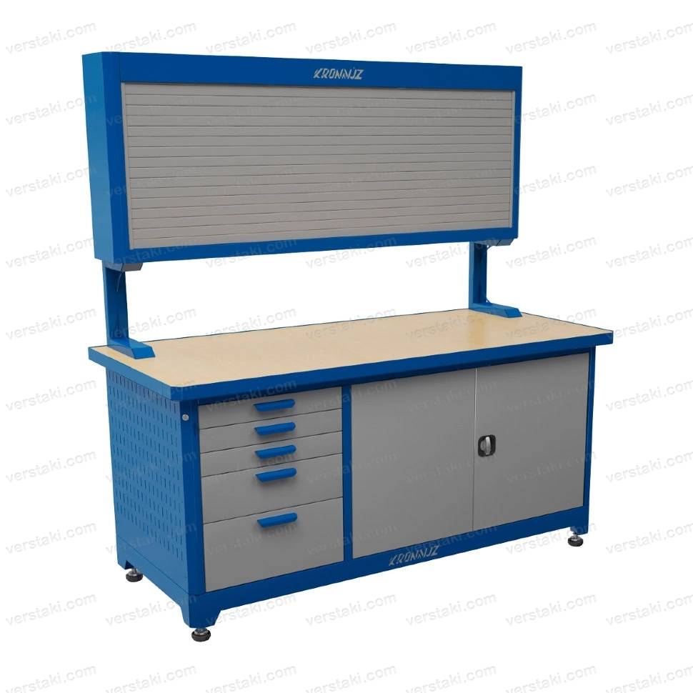 Фото-3970 Слесарный верстак с жалюзи KronVuz TBW 522-7000R