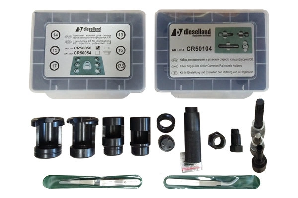 Фото-4105 Комплект инструмента для ремонта форсунок Common-Rail DL-CR TOOL KIT-12  (12 наименований)