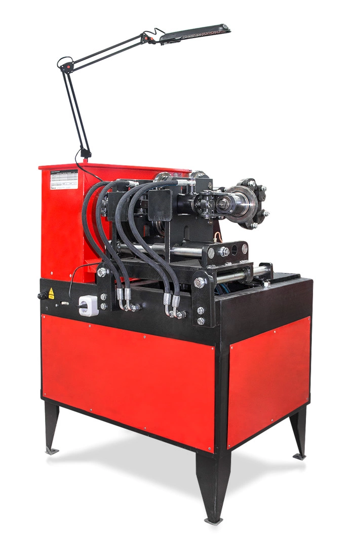 Фото-9004 Стенд для правки штампованных дисков Сибек Премьер-Гидравлик