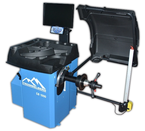 Фото-5734 Станок балансировочный с автовводом данных и ЖК-монитором Trommelberg CB1990B (для колес до 70 кг)