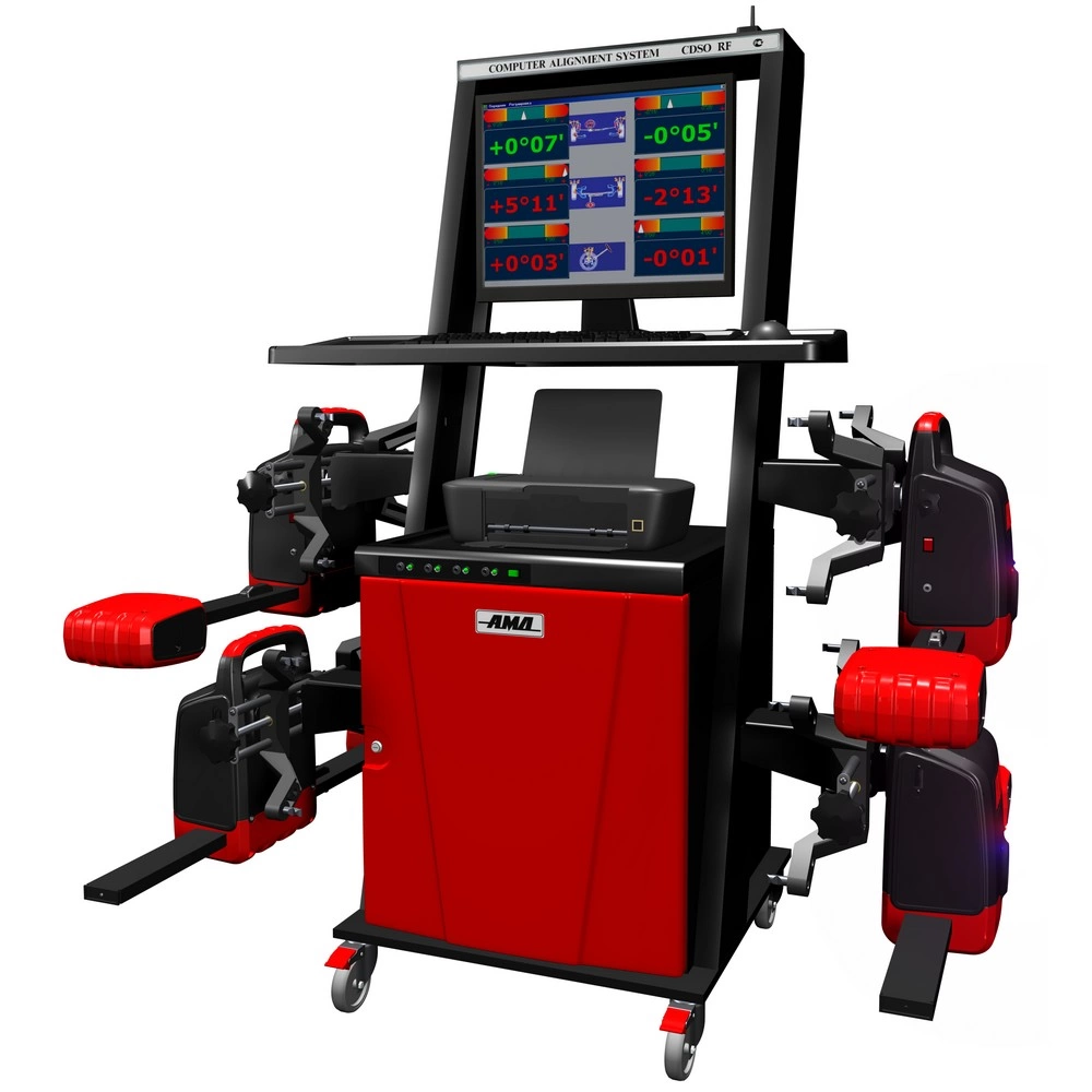 Фото-9181 Cтенд АМД КДСО (8х4) для контроля и регулировки углов установки колес