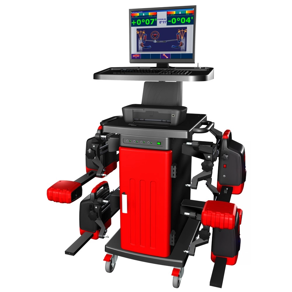 Фото-9184 Cтенд АМД КДСО (8х4) для контроля и регулировки углов установки колес