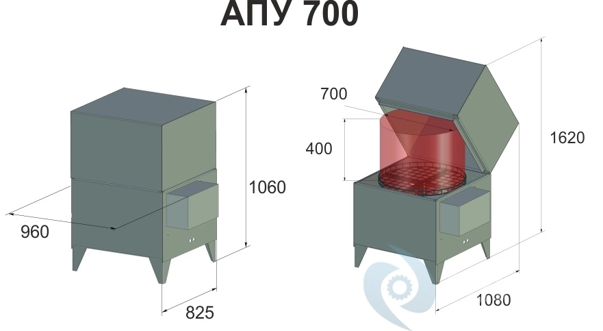 Фото-15061 Автоматическая Промывочная Установка АПУ 700
