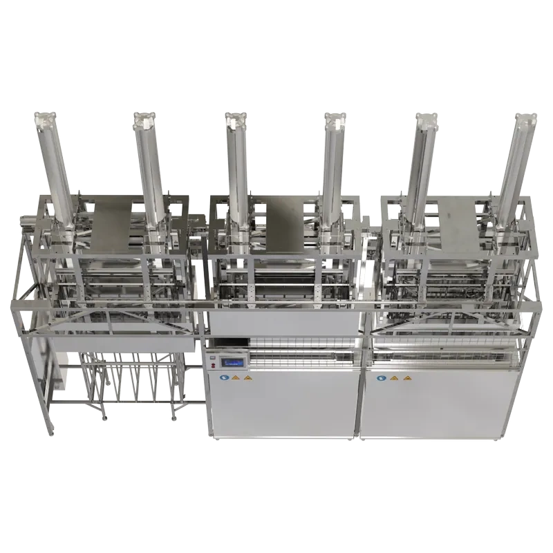 Фото-16190 2-х позиционная автоматическая ультразвуковая линия с г/п 1т