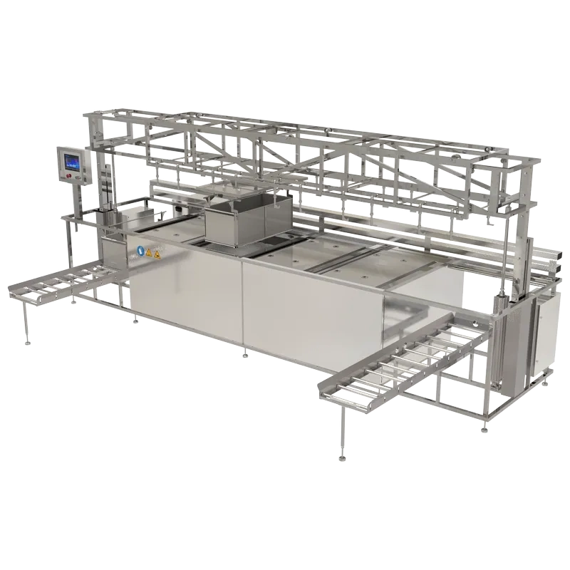 Фото-16316 4-х позиционная автоматическая ультразвуковая линия