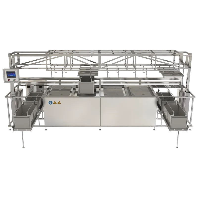 Фото-16334 4-х позиционная автоматическая ультразвуковая линия