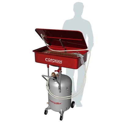 Фото-14959 Пневматический стенд для очистки деталей