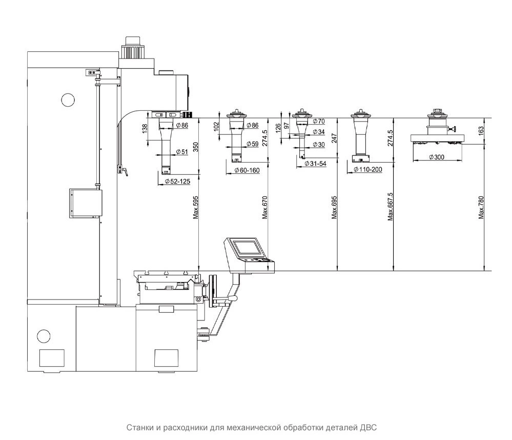 Фото-14212 Вертикально-расточной станок SJMC B160