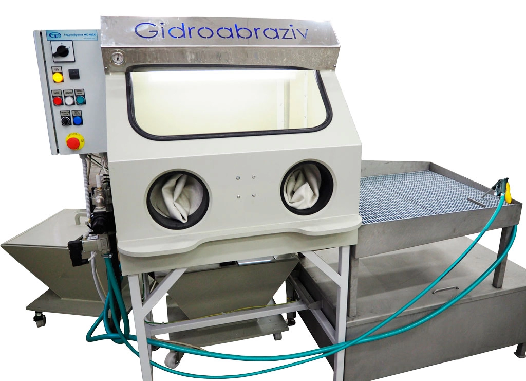 Фото-802 Установка гидроабразивной очистки МС-40