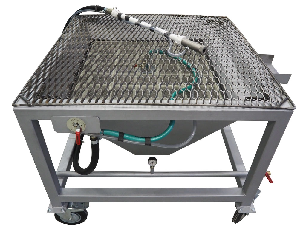 Фото-814 Мобильная установка гидроабразивной очистки МБ-140