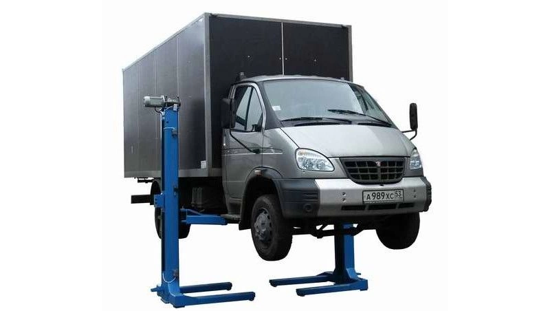 Фото-1489 Подъемник передвижной для подъема за раму или лонжероны ПП-5