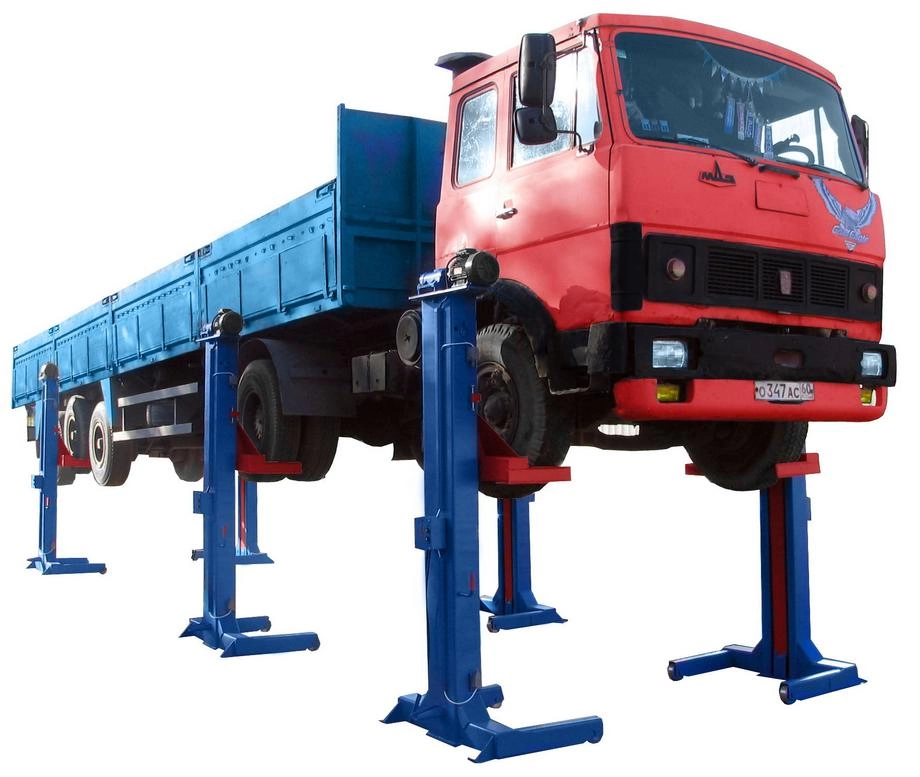 Фото-2029 П-238М5 Подъемник 4-х стоечный г/п 28,8 т