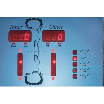 Станок балансировочный Nordberg 4524C_220V полуавтомат Фото-11416 Станок балансировочный Nordberg 4524C_220V полуавтомат