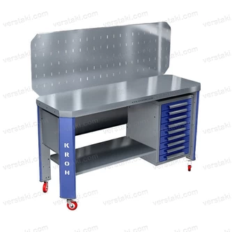 Фото-10573 Верстак на колесах КРОН ГЕФЕСТ-ВС-009-ЭП-К2