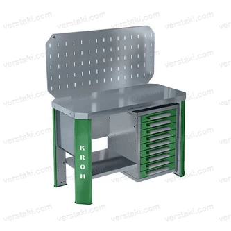 Фото-10432 Верстак с тумбой КРОН ГЕФЕСТ-ВС-09