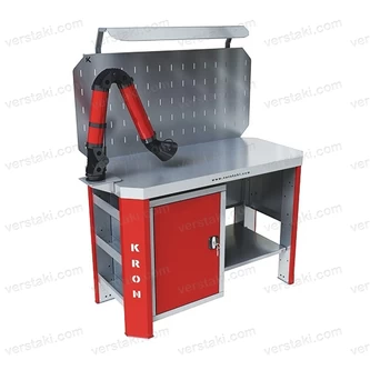 Фото-7972 Верстак с вытяжным оснащением КРОН Гефест-ВС-10-ЭПО-В1