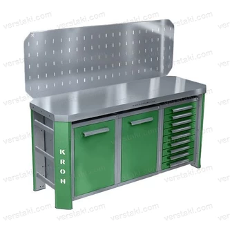 Фото-10558 Верстак слесарный в гараж КРОН ГЕФЕСТ-ВС-119