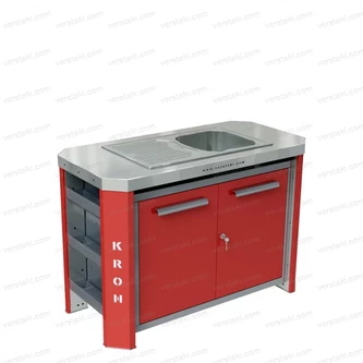 Фото-3745 Верстак с умывальником КРОН Гефест-ВС-22
