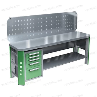 Фото-10495 Слесарный верстак под тиски КРОН ГЕФЕСТ-ВС-5000