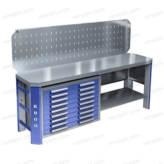 Фото-10591 Верстак с экраном КРОН ГЕФЕСТ-ВС-8800