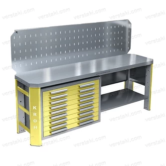 Фото-10597 Верстак с экраном КРОН ГЕФЕСТ-ВС-8800