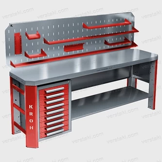 Фото-3871 Верстак слесарный КРОН ГЕФЕСТ-ВС-9000