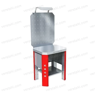 Фото-3913 Бестумбовый слесарный верстак с двойным экраном КРОН Гефест-ВС-0-ЭДО