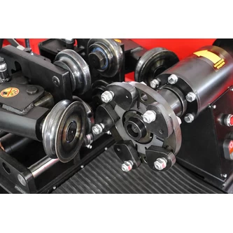 Фото-9010 Стенд для правки штампованных дисков Сибек Премьер-Гидравлик