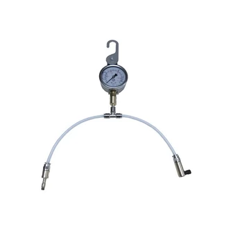 Фото-12295 Комплект с манометром для проверки давления подпора в обратке форсунок BOSCH Пьезо