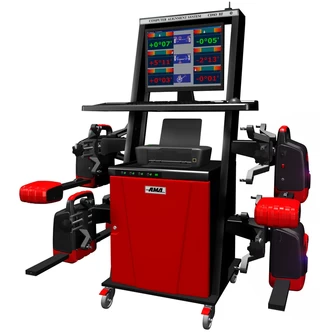 Фото-9181 Cтенд АМД КДСО (8х4) для контроля и регулировки углов установки колес