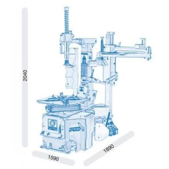 Фото-8245 Шиномонтажный станок автомат S228 PRO Giuliano