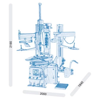 Фото-8257 Шиномонтажный станок автомат S234 Giuliano