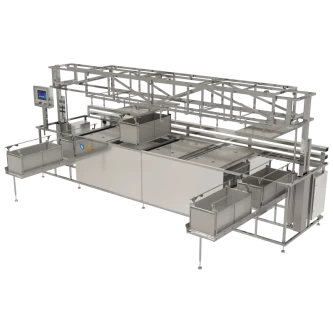 Фото-16319 4-х позиционная автоматическая ультразвуковая линия