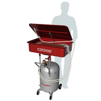 Фото-14959 Пневматический стенд для очистки деталей