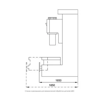 Фото-14164 Вертикально-расточной станок SJMC с функцией фрезеровки плоскости TX200A