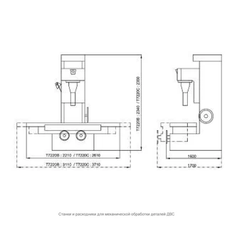 Фото-14227 Вертикально-расточной станок SJMC с функцией шлифовки плоскости T7220C
