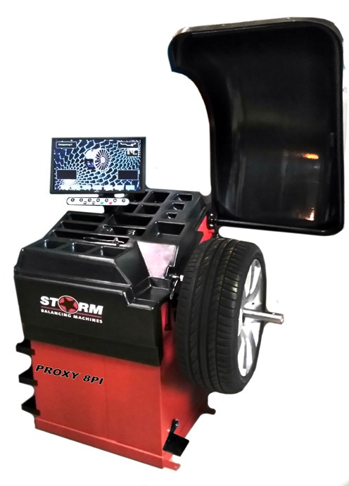 СТОРМ Proxy-8p (220) автоматический стенд виброконтроля и балансировки колес